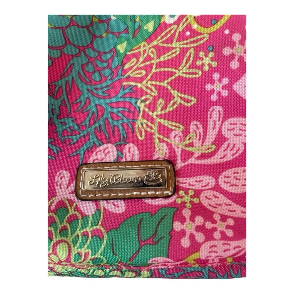 Lily Bloom Kathryn Classic Hobo Crossbody Floral Bag